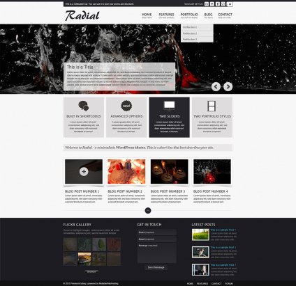 Radial 英文網站建設 。,Radial